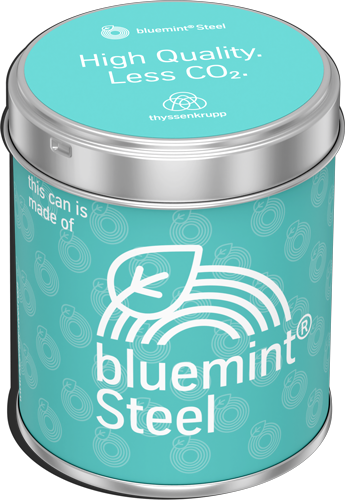 Bluemint steel tin
